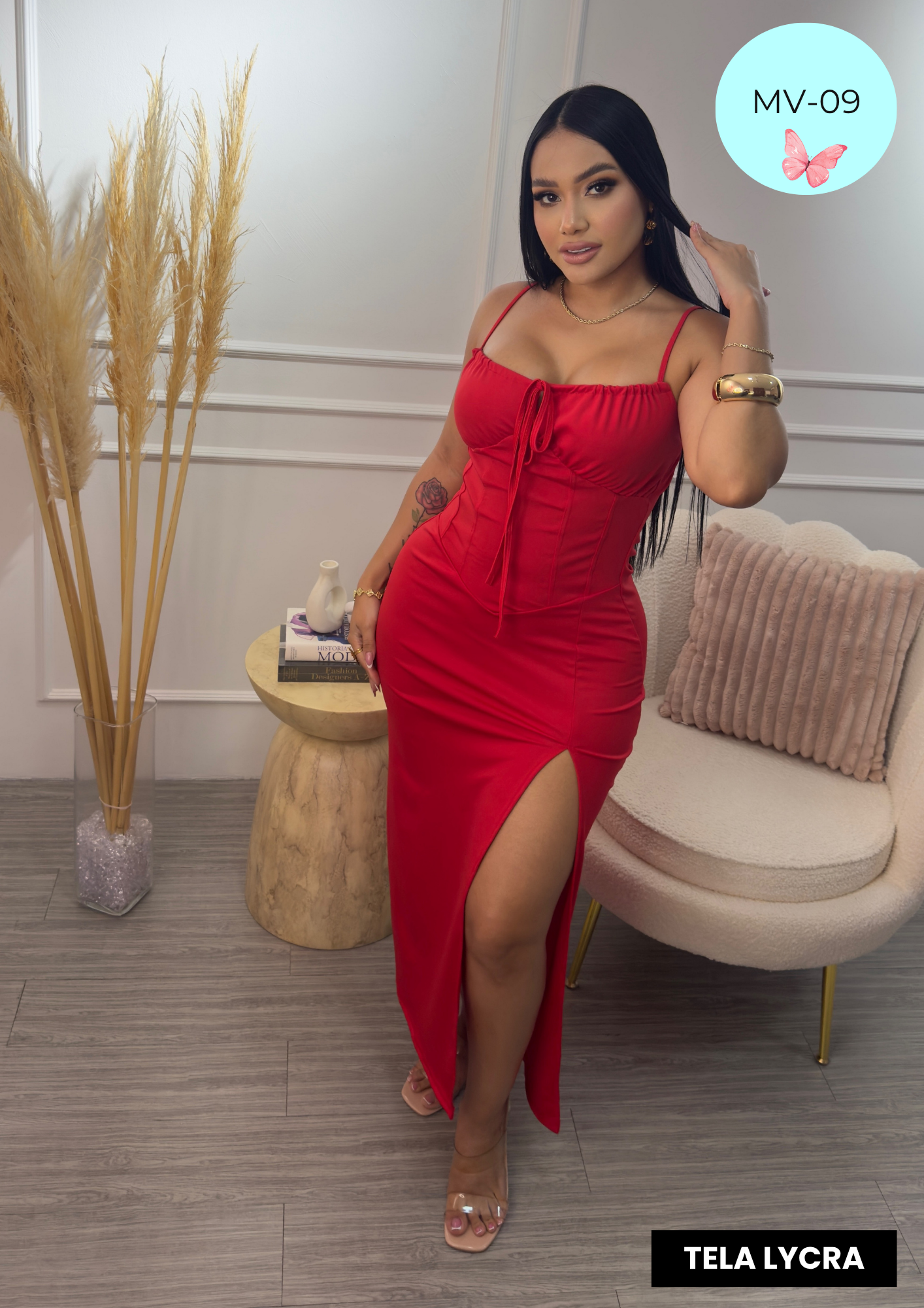 Vestido MV-09 ROJO