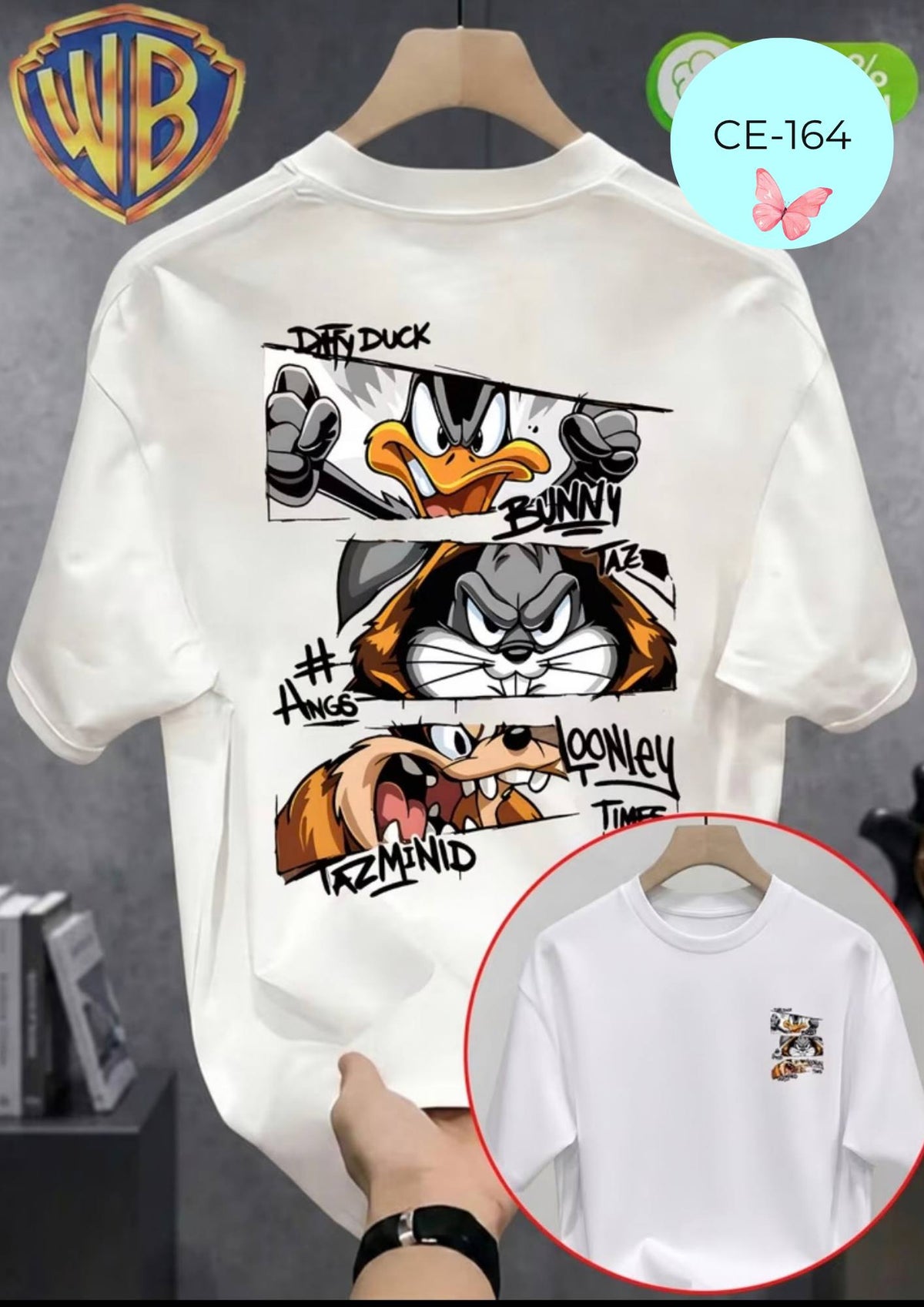 Camiseta CE-164 BLANCO