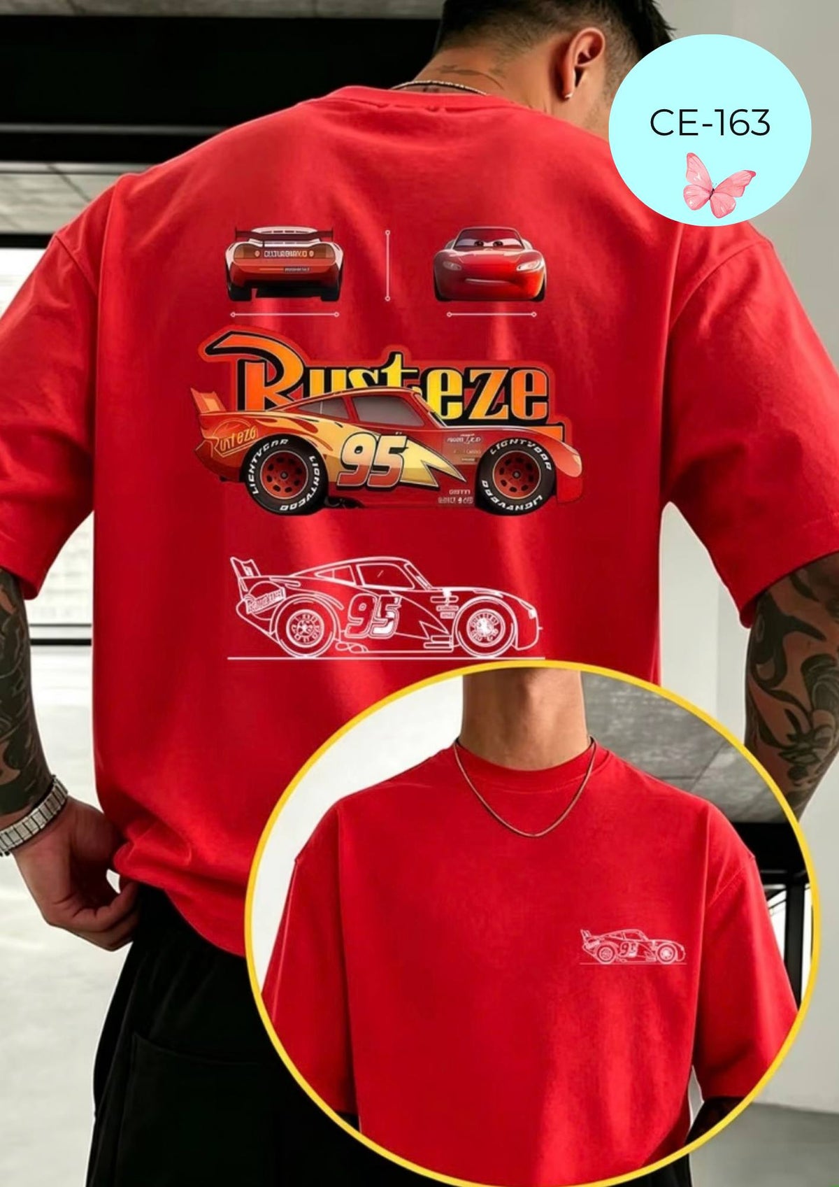 Camiseta CE-163 ROJO