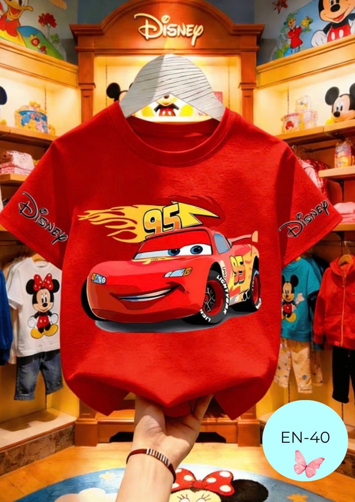 Camiseta EN-40 ROJO