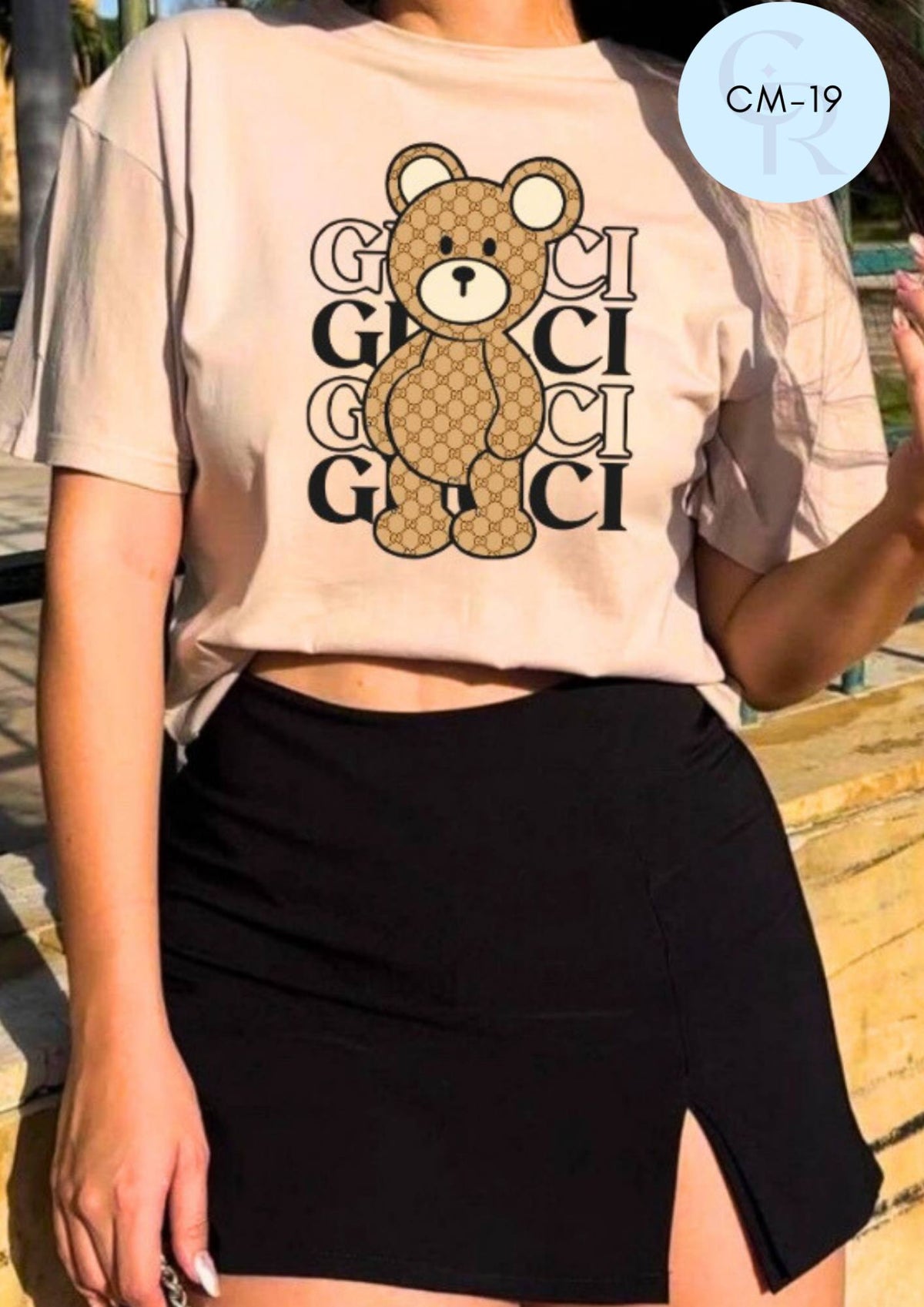 Conjunto CM-19 BEIGE /NEGRO