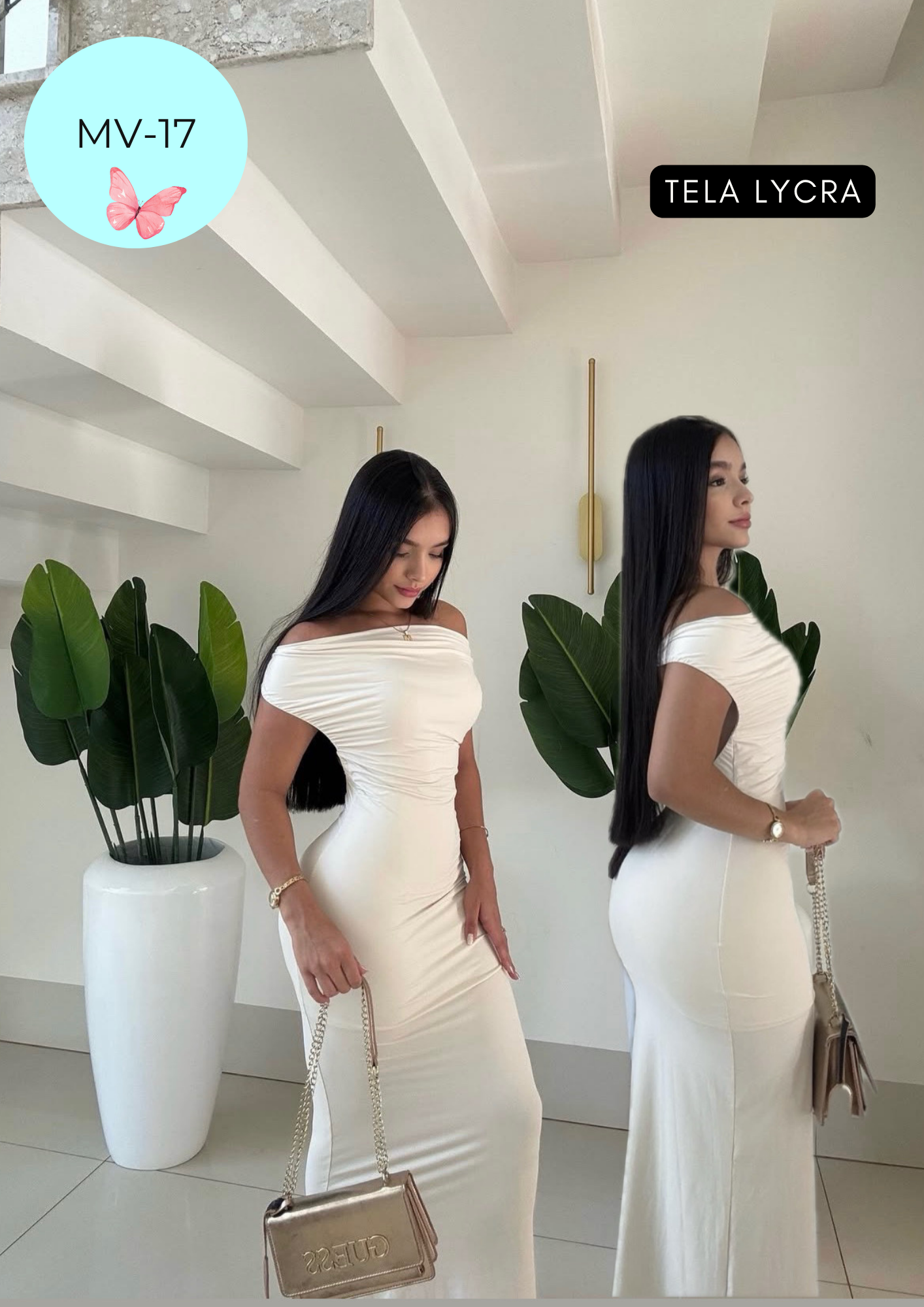 Vestido MV-17 BLANCO