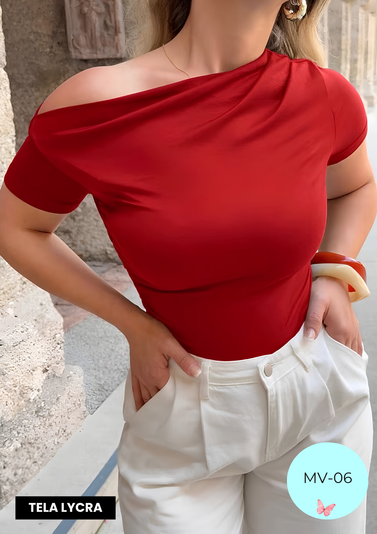 Blusa MV-06 ROJO