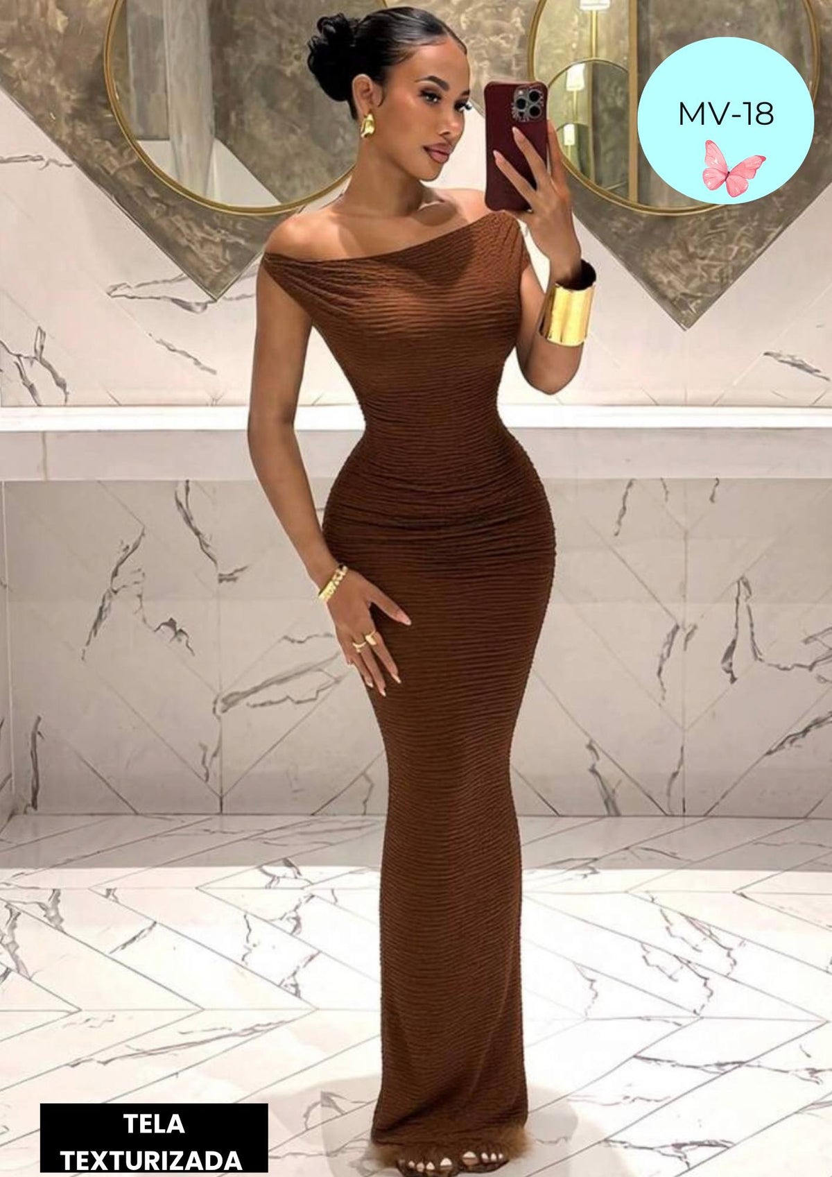 Vestido MV-18 CAFÉ