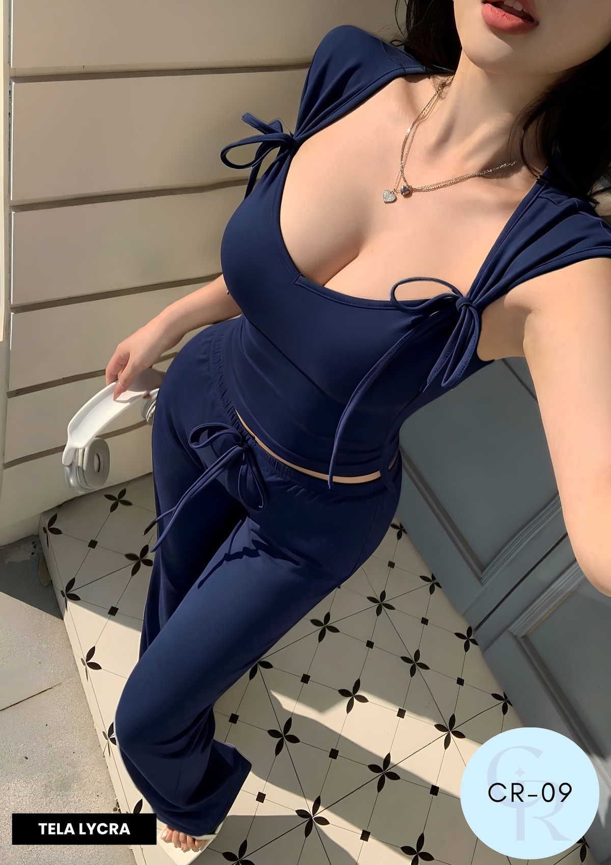 Conjunto CR-09 AZUL MARINO