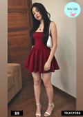 Vestido MV-08 VINO