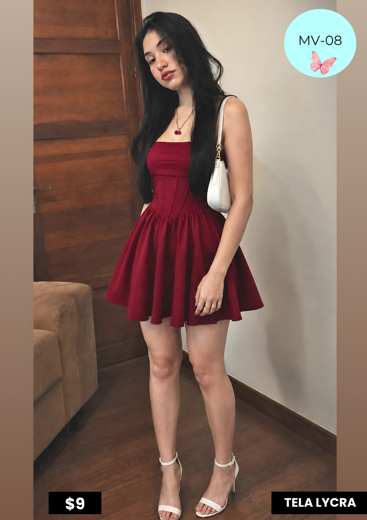 Vestido MV-08 VINO