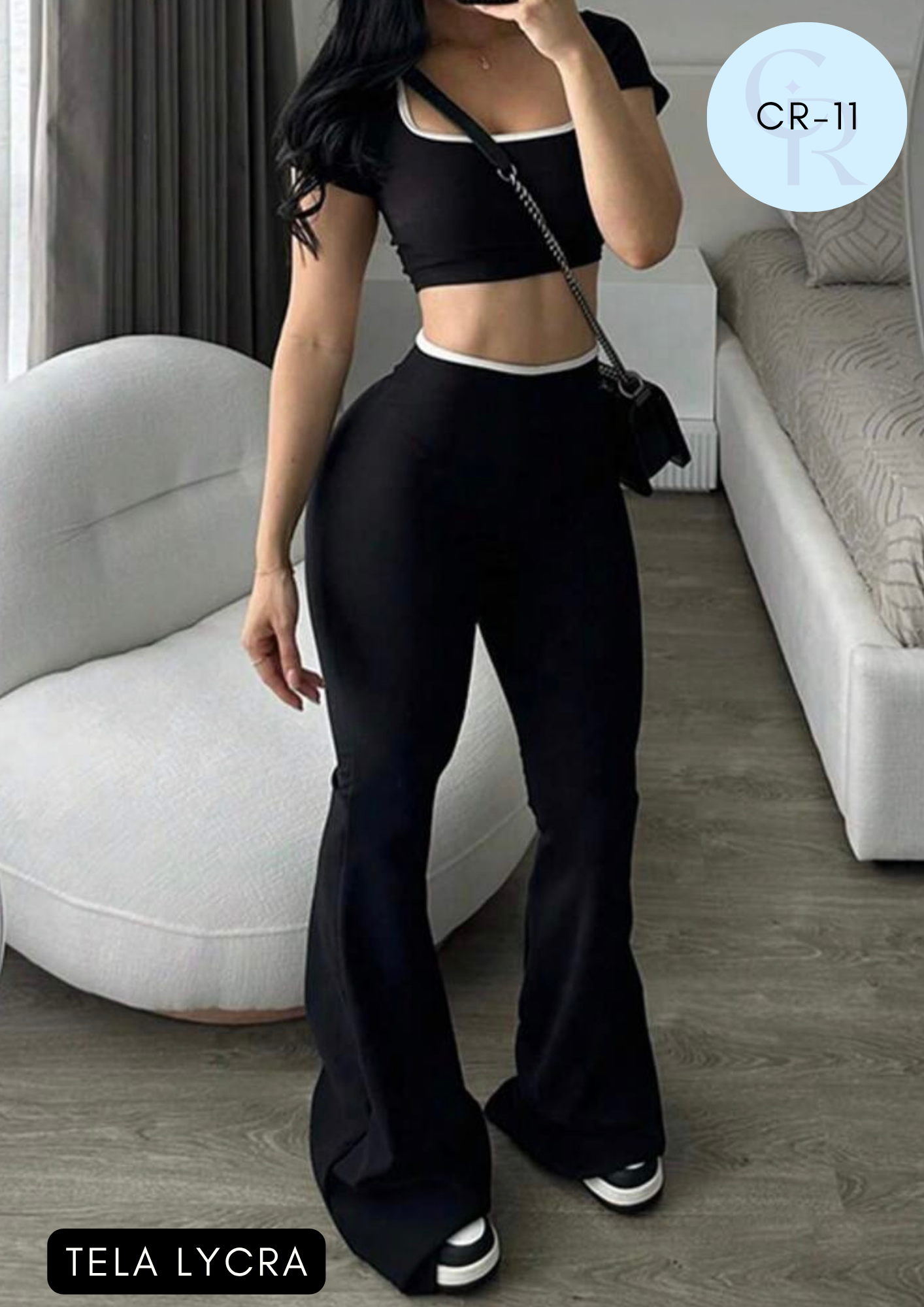 Conjunto CR-11 NEGRO