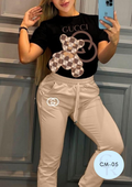 Conjunto CM-05 NEGRO/BEIGE