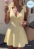 Vestido CR-03 AMARILLO