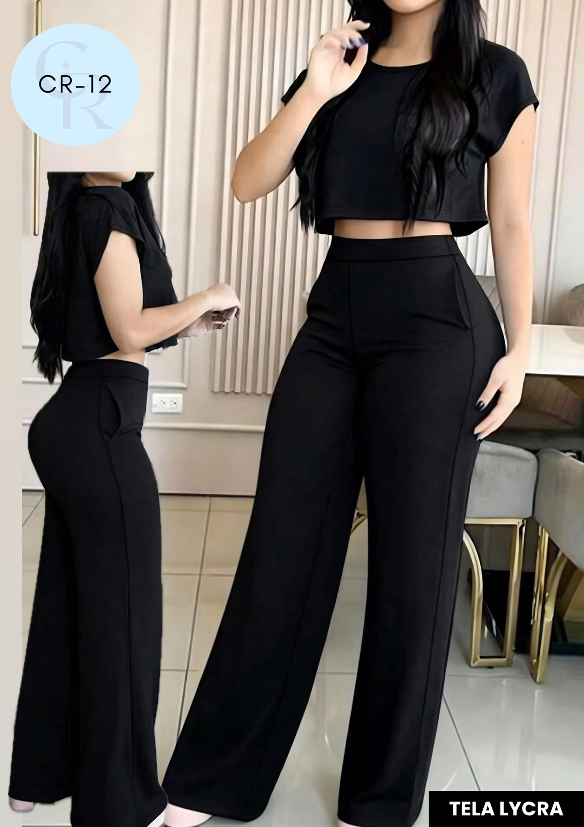 Conjunto CR-13 NEGRO