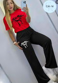 Conjunto CM-14 ROJO/NEGRO