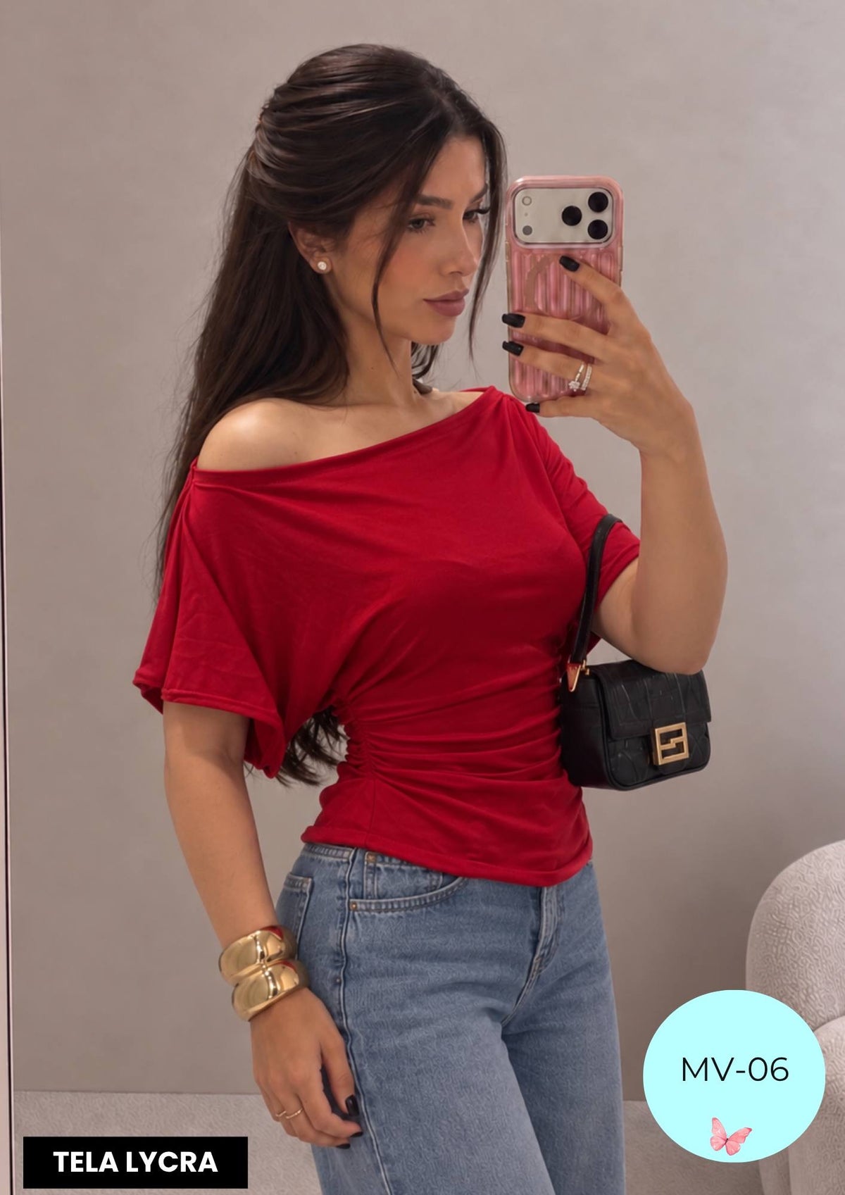 Blusa MV-06 ROJO