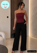 Conjunto MV-26 VINO/NEGRO