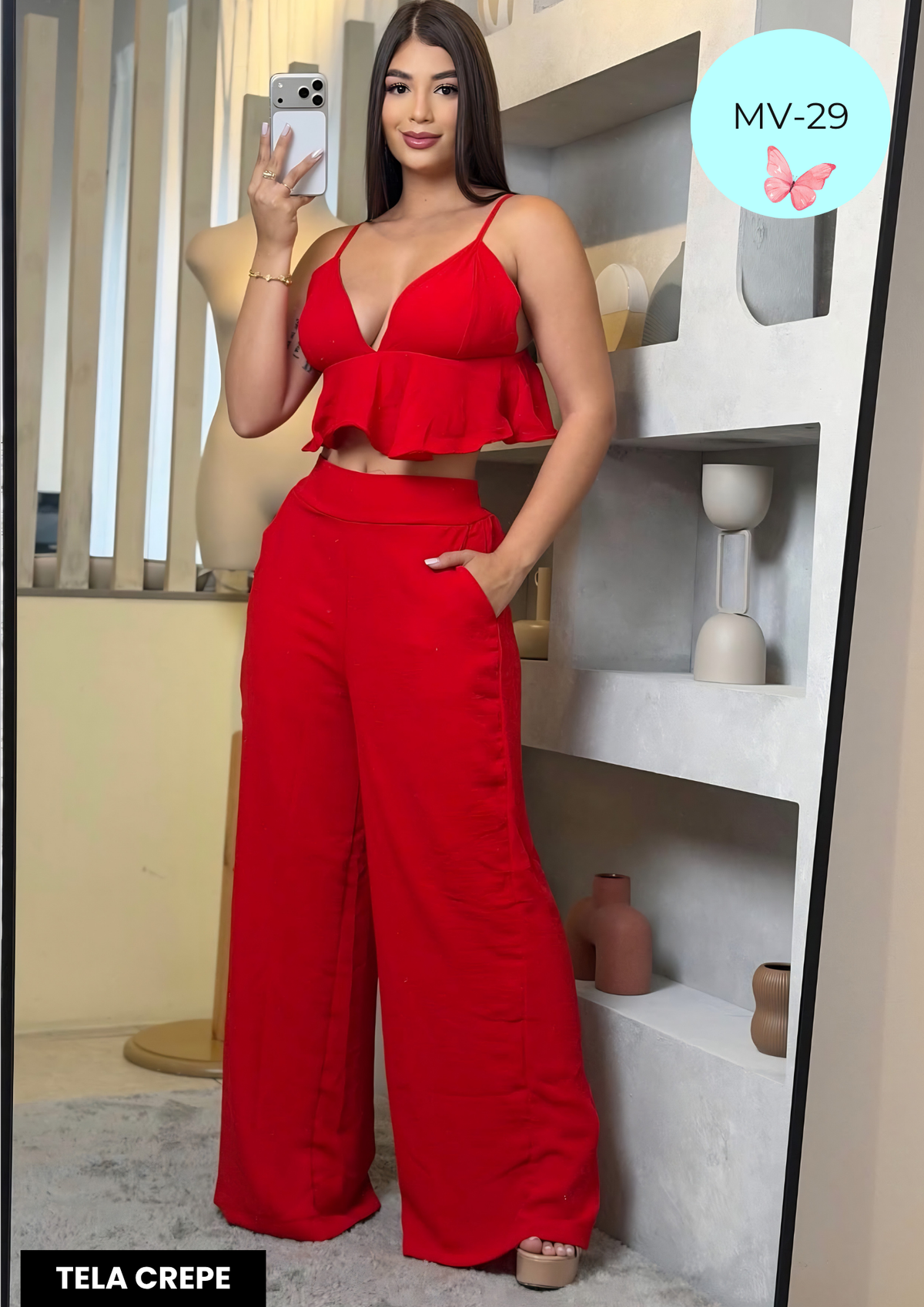 Conjunto MV-29 ROJO