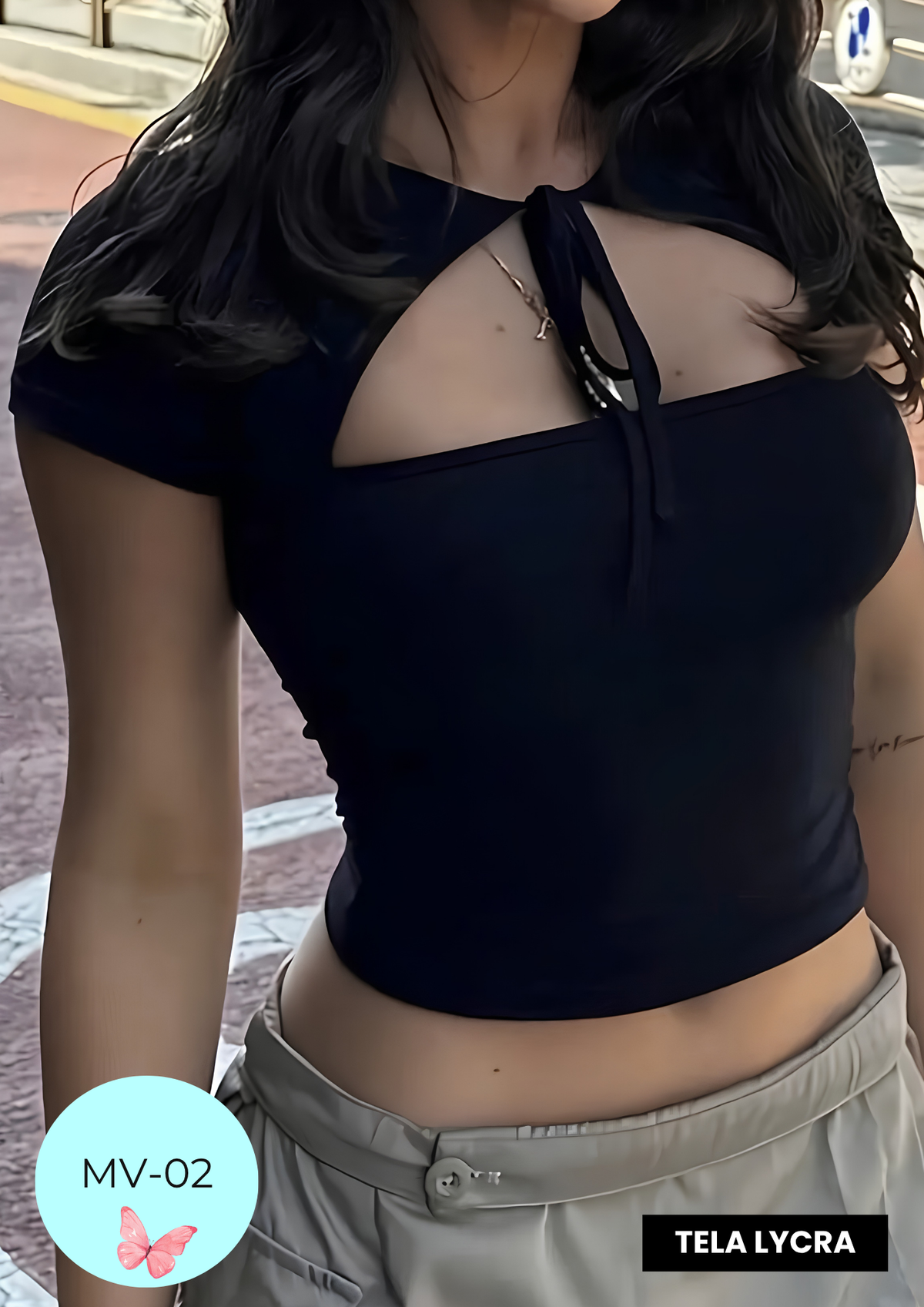 Blusa MV-02 NEGRO