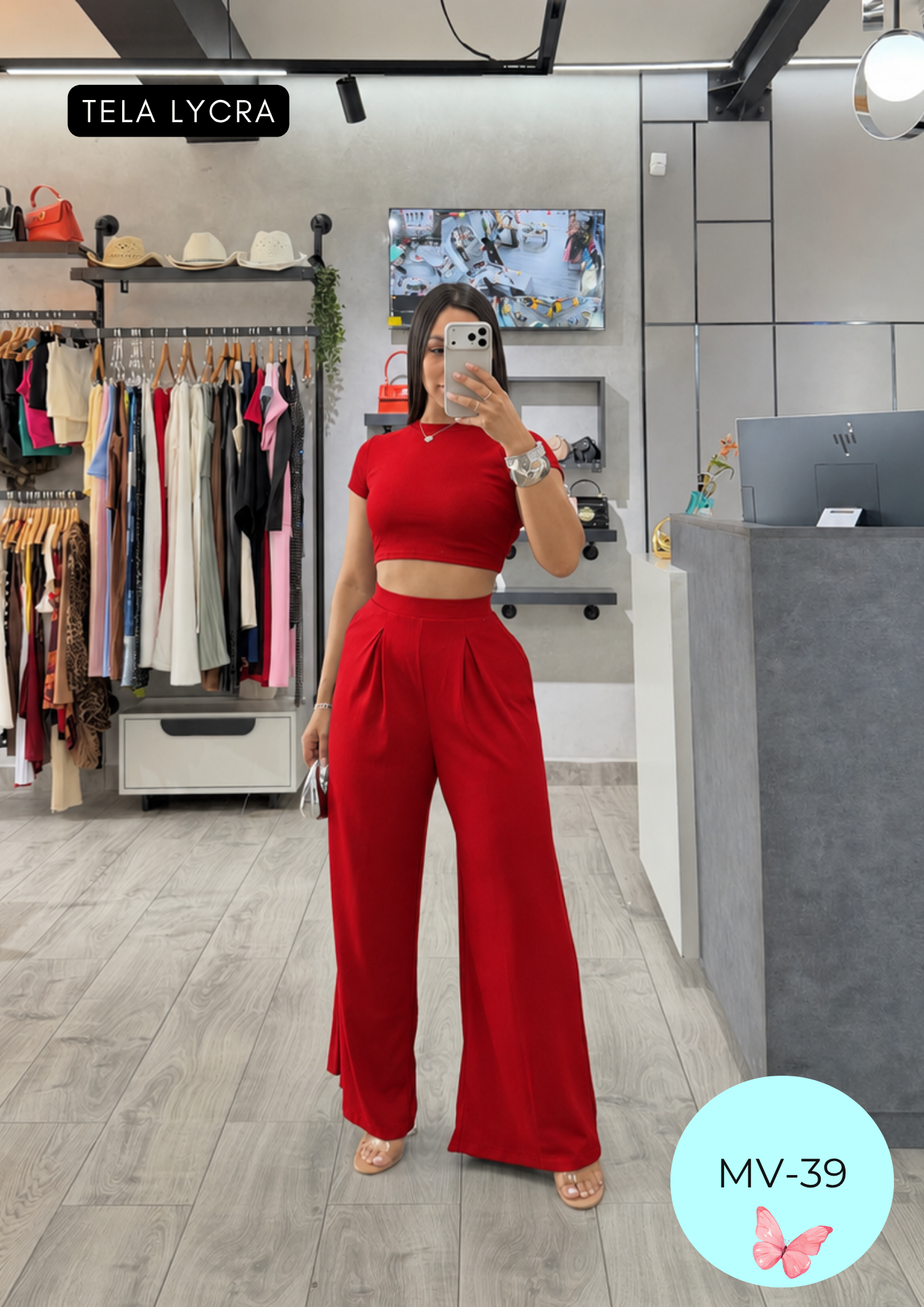 Conjunto MV-39 ROJO