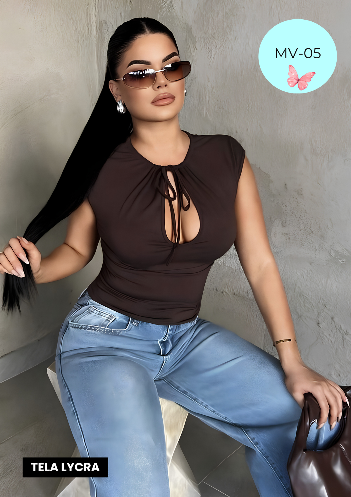 Blusa MV-05 CAFÉ