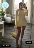 Vestido MV-16 AMARILLO