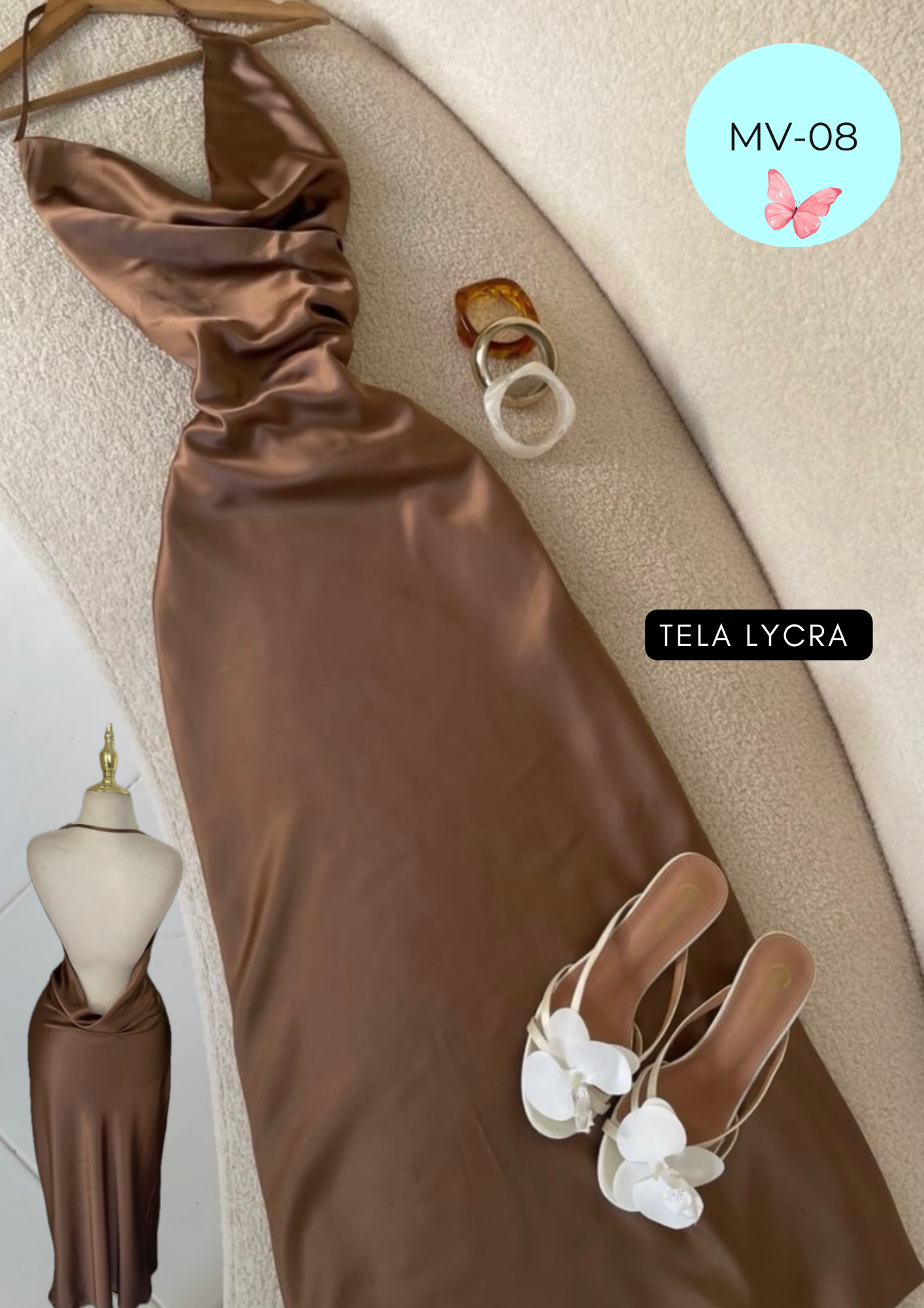 Vestido MV-08 CAFÉ