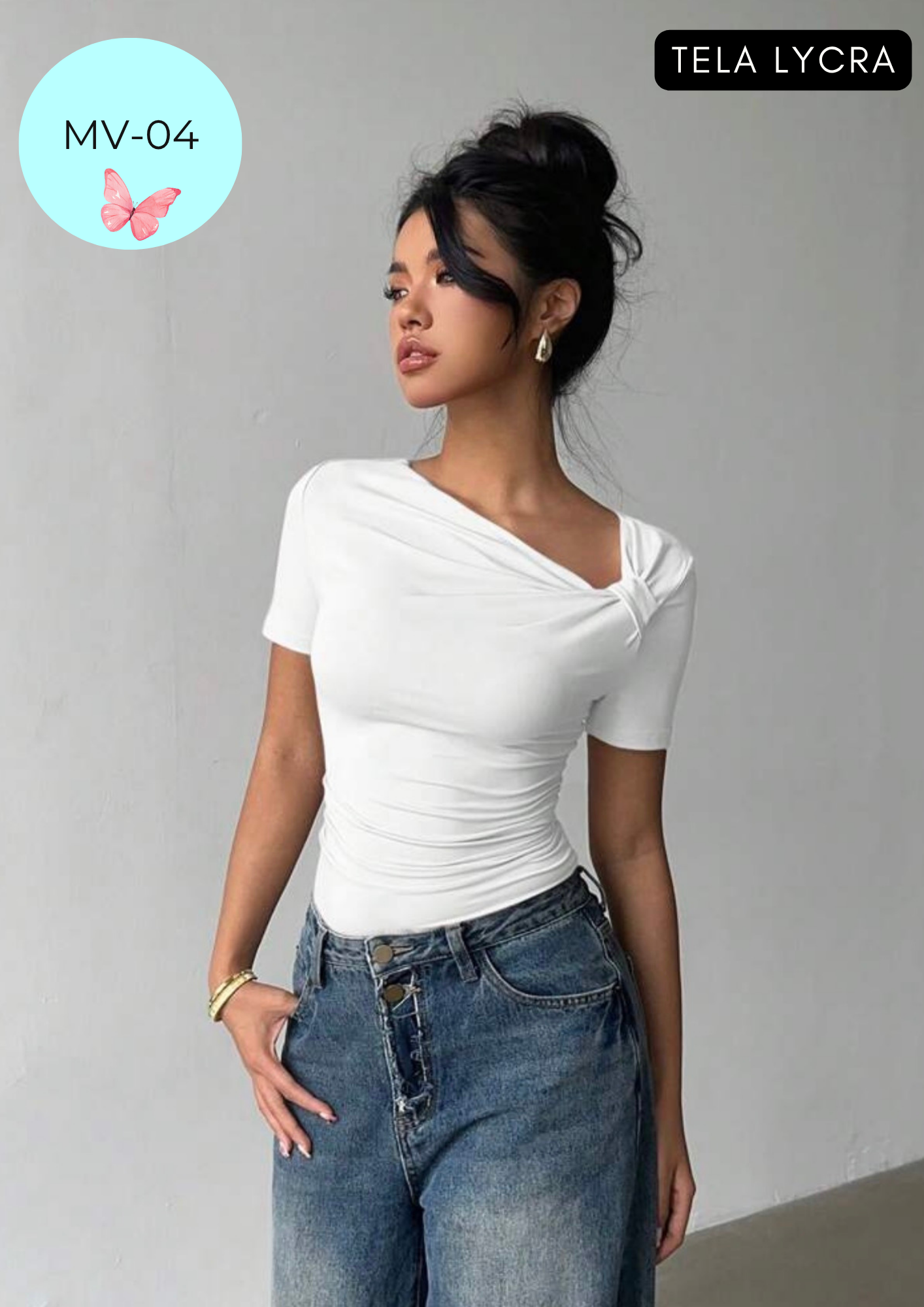 Blusa MV-04 BLANCA