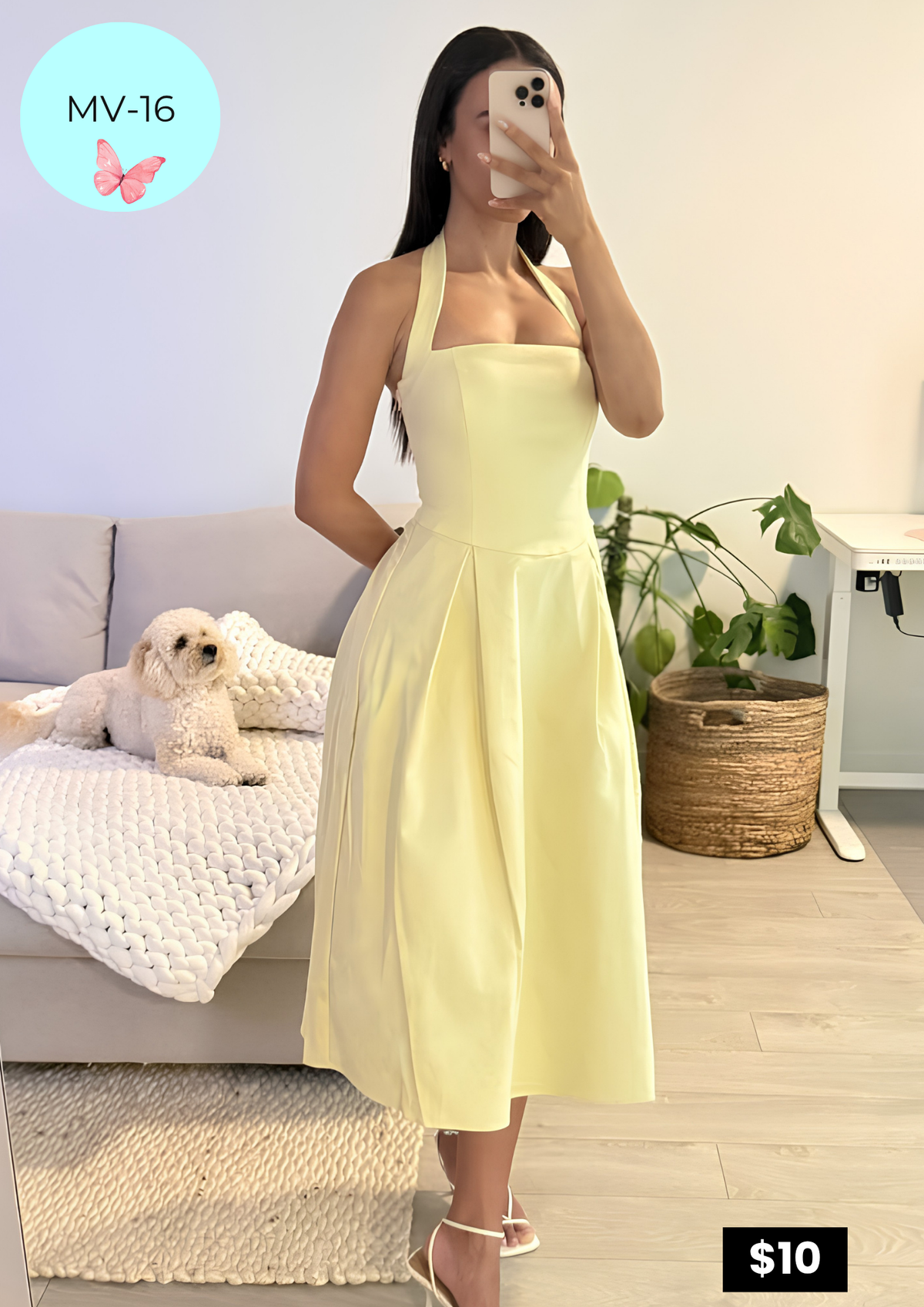 Vestido MV-16 AMARILLO