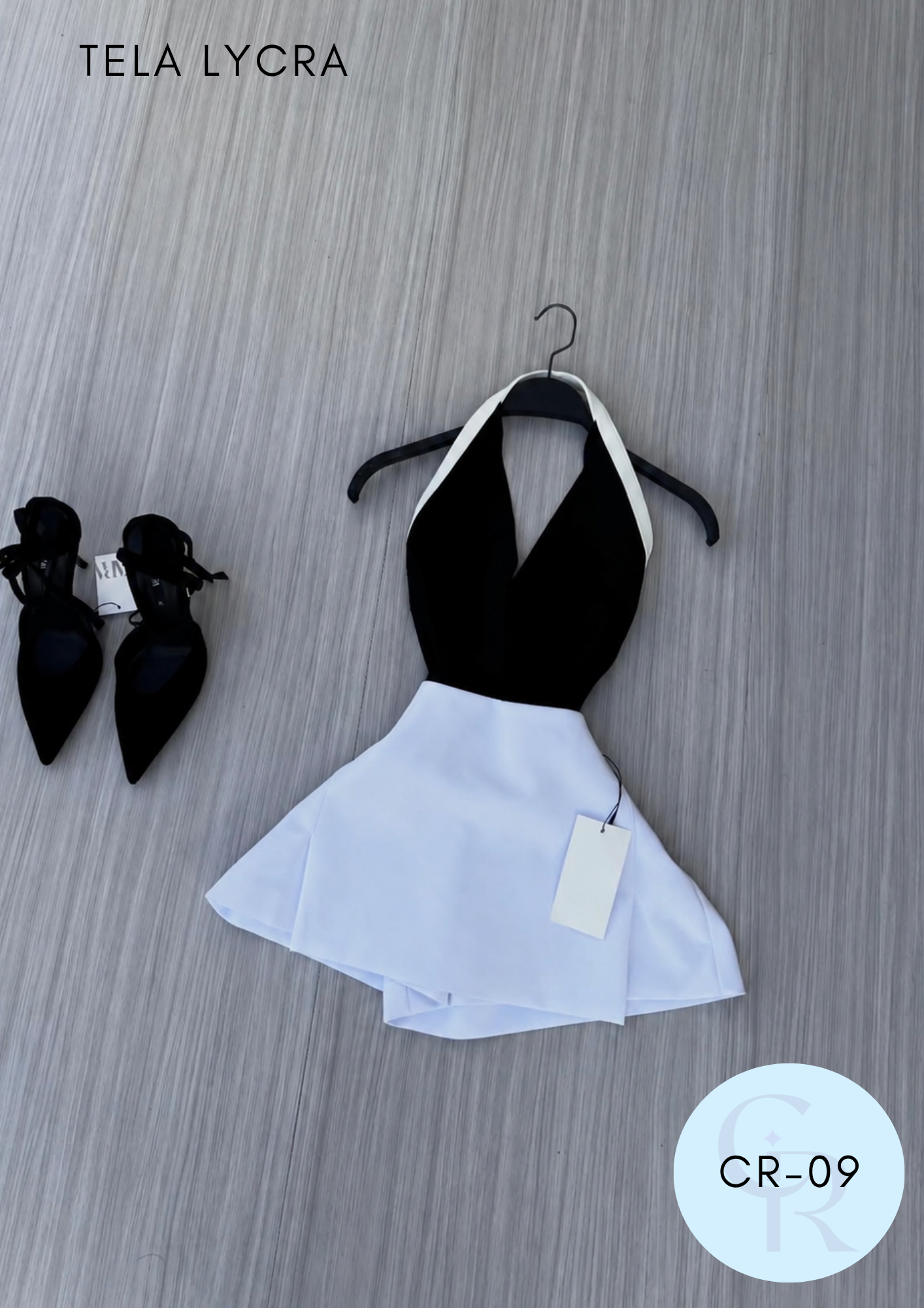 Conjunto CR-09 B/N