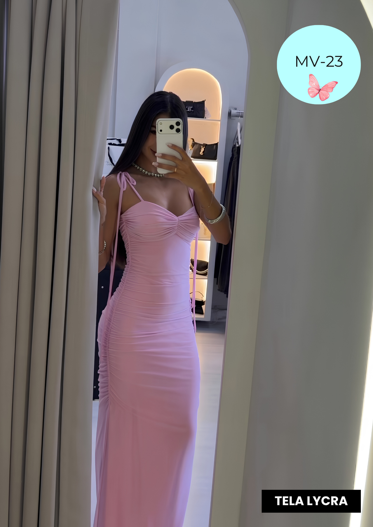 Vestido MV-23 ROSA