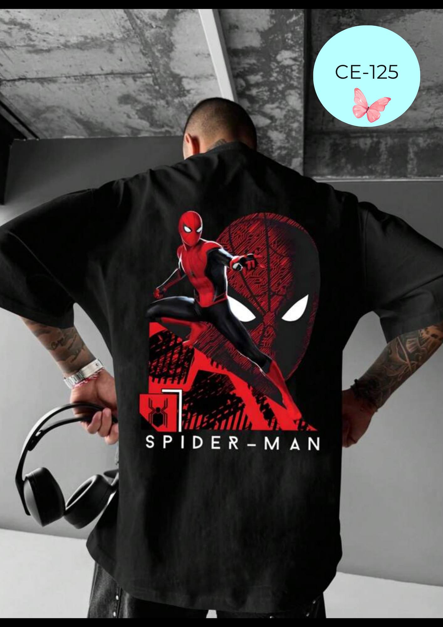 Camiseta CE-125 NEGRA