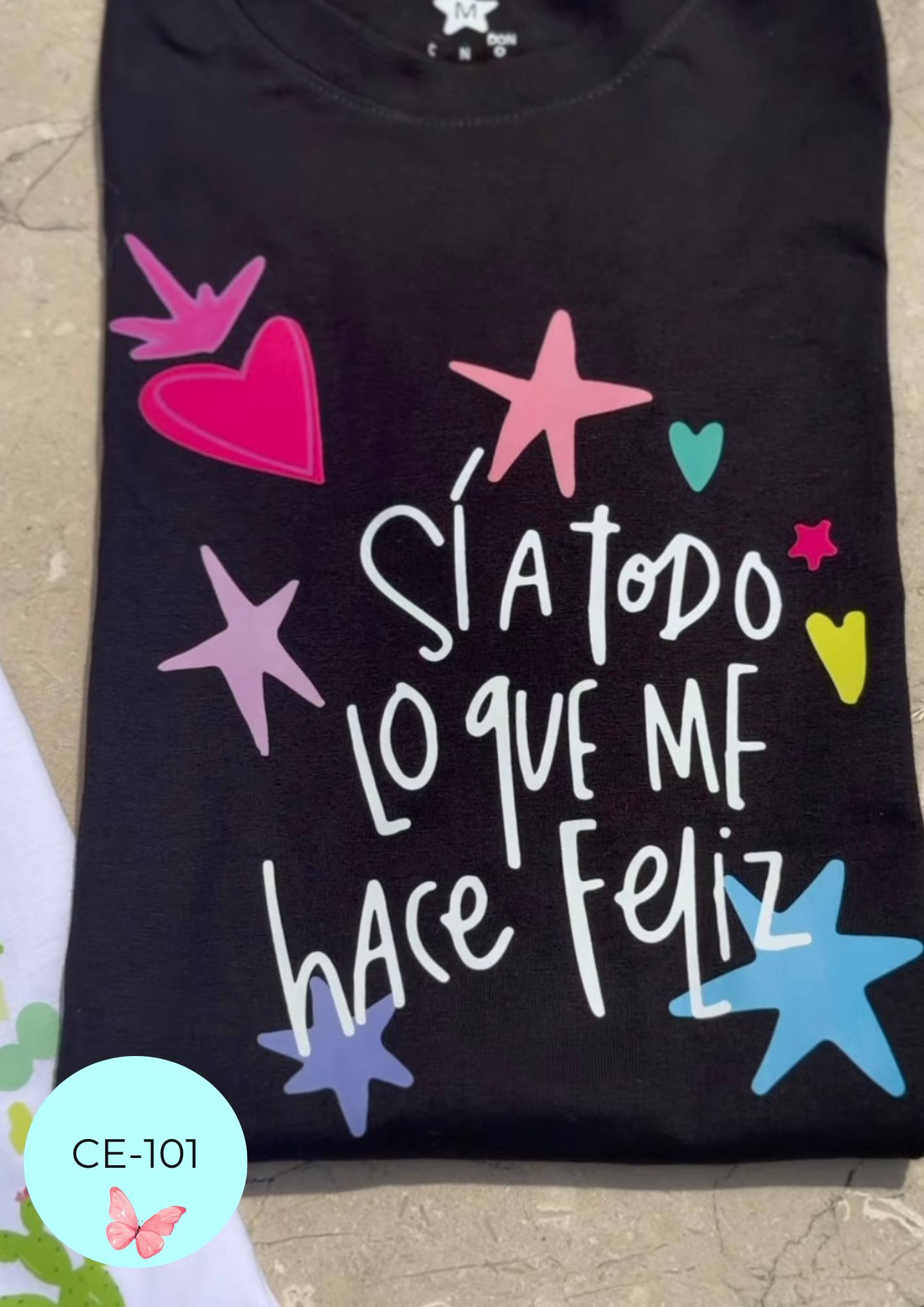 Camiseta CE-101 NEGRA
