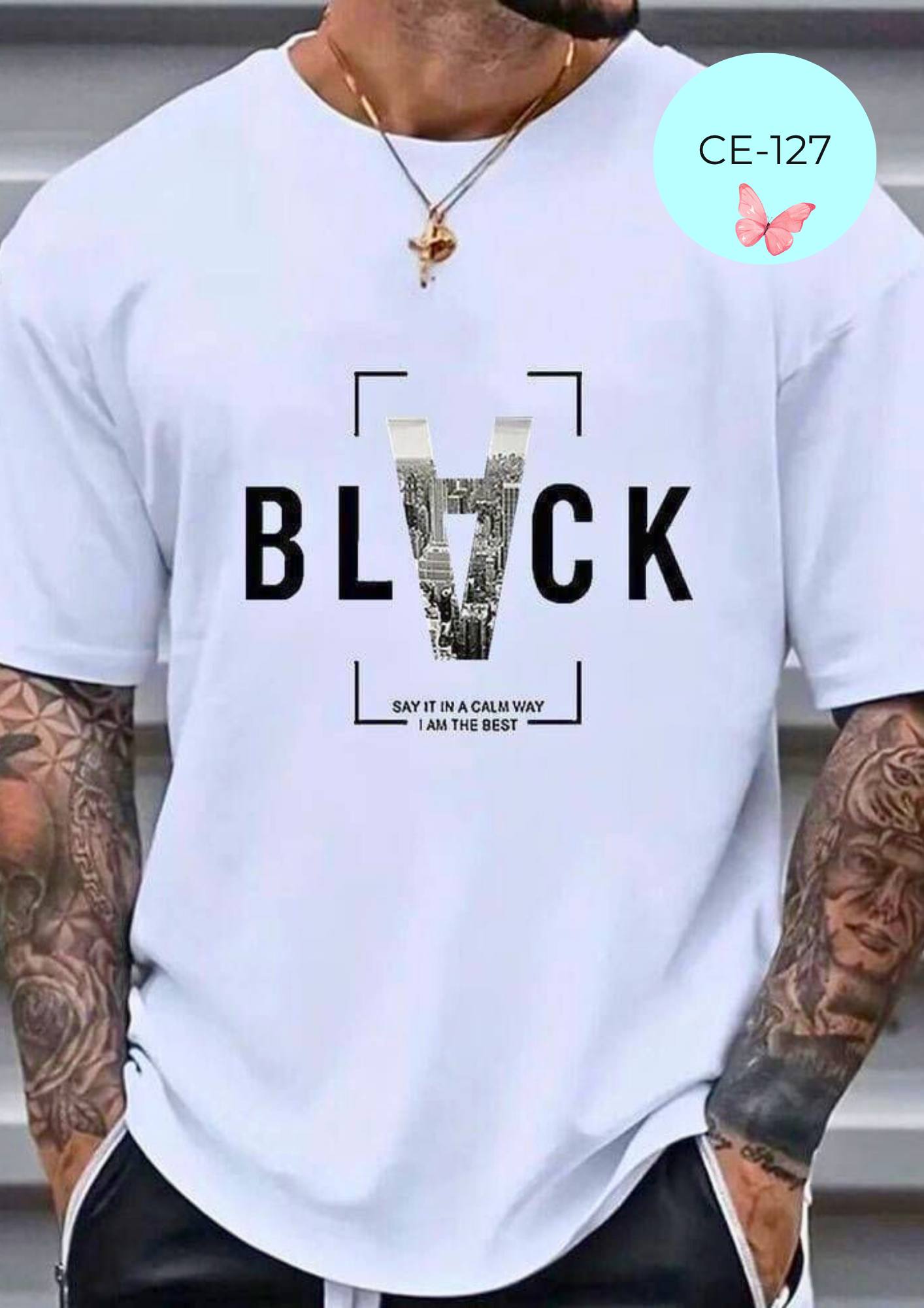 Camiseta CE-127 BLANCO