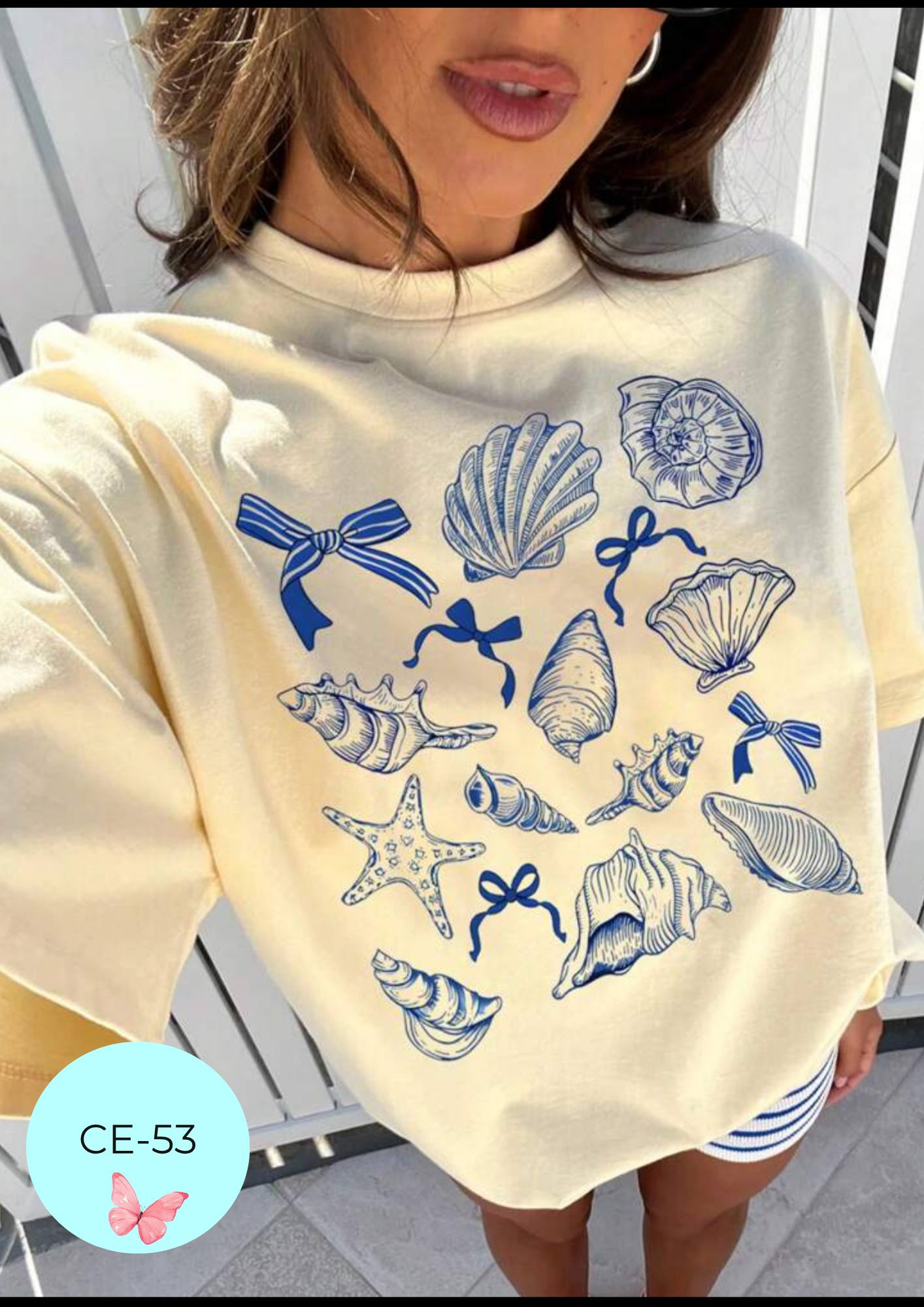 Camiseta  CE-53 BEIGE