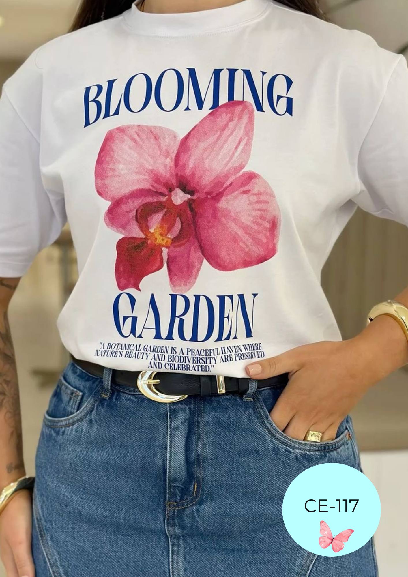 Camiseta CE-117 BLANCO