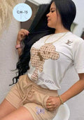 Conjunto CM-15 BLANCO/NUDE