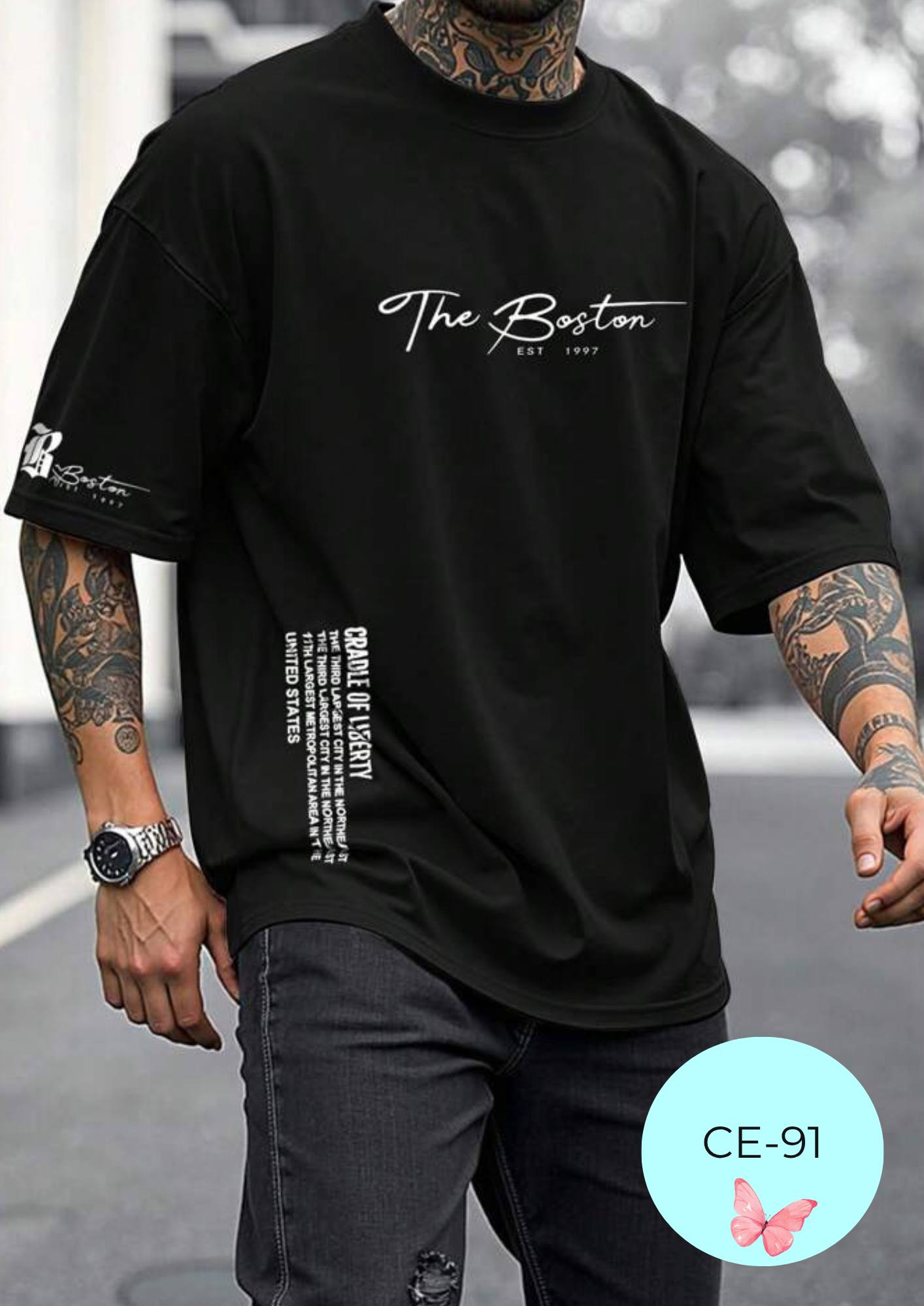 Camiseta CE-91 NEGRA