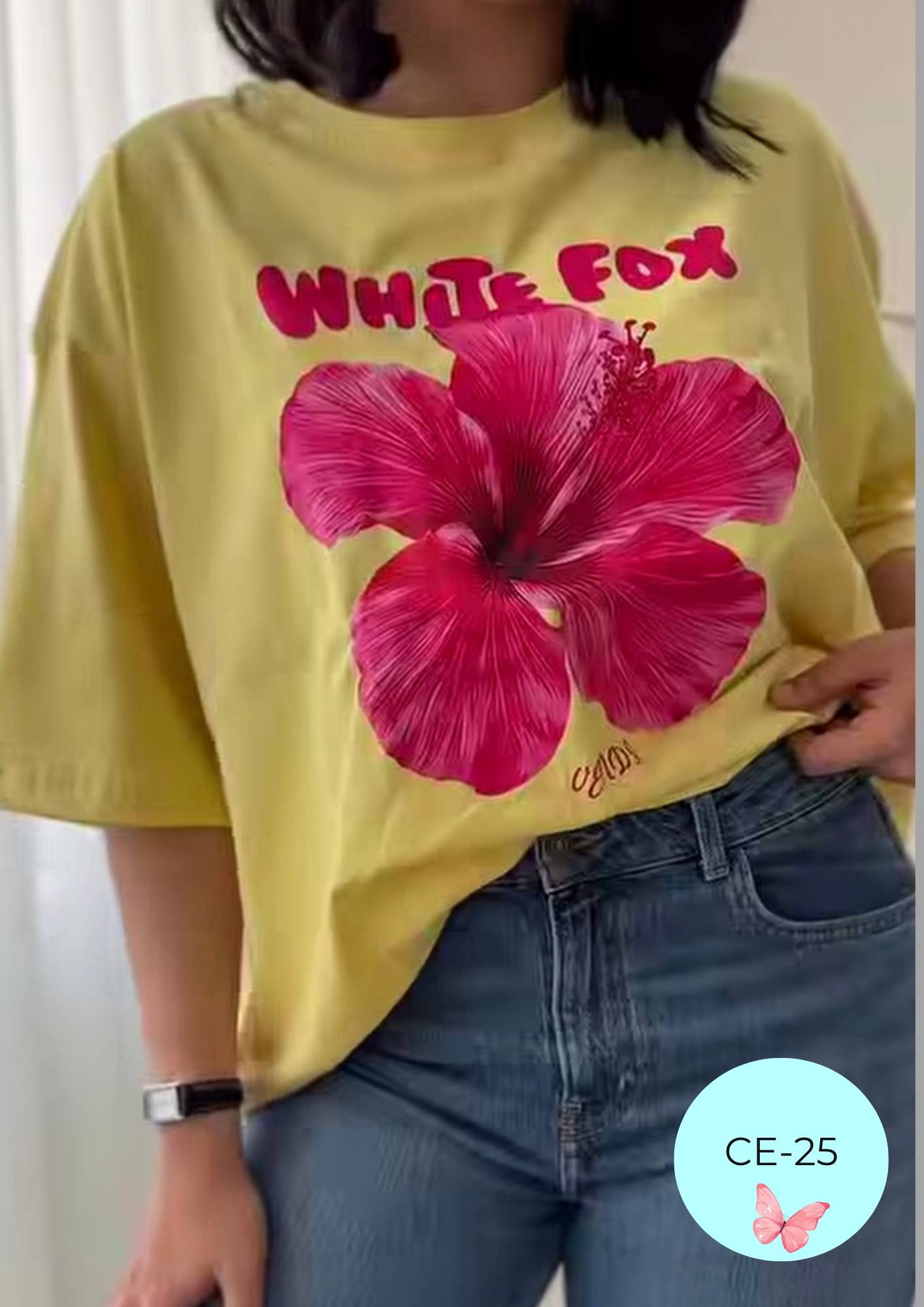 Camiseta CE-25 Amarillo
