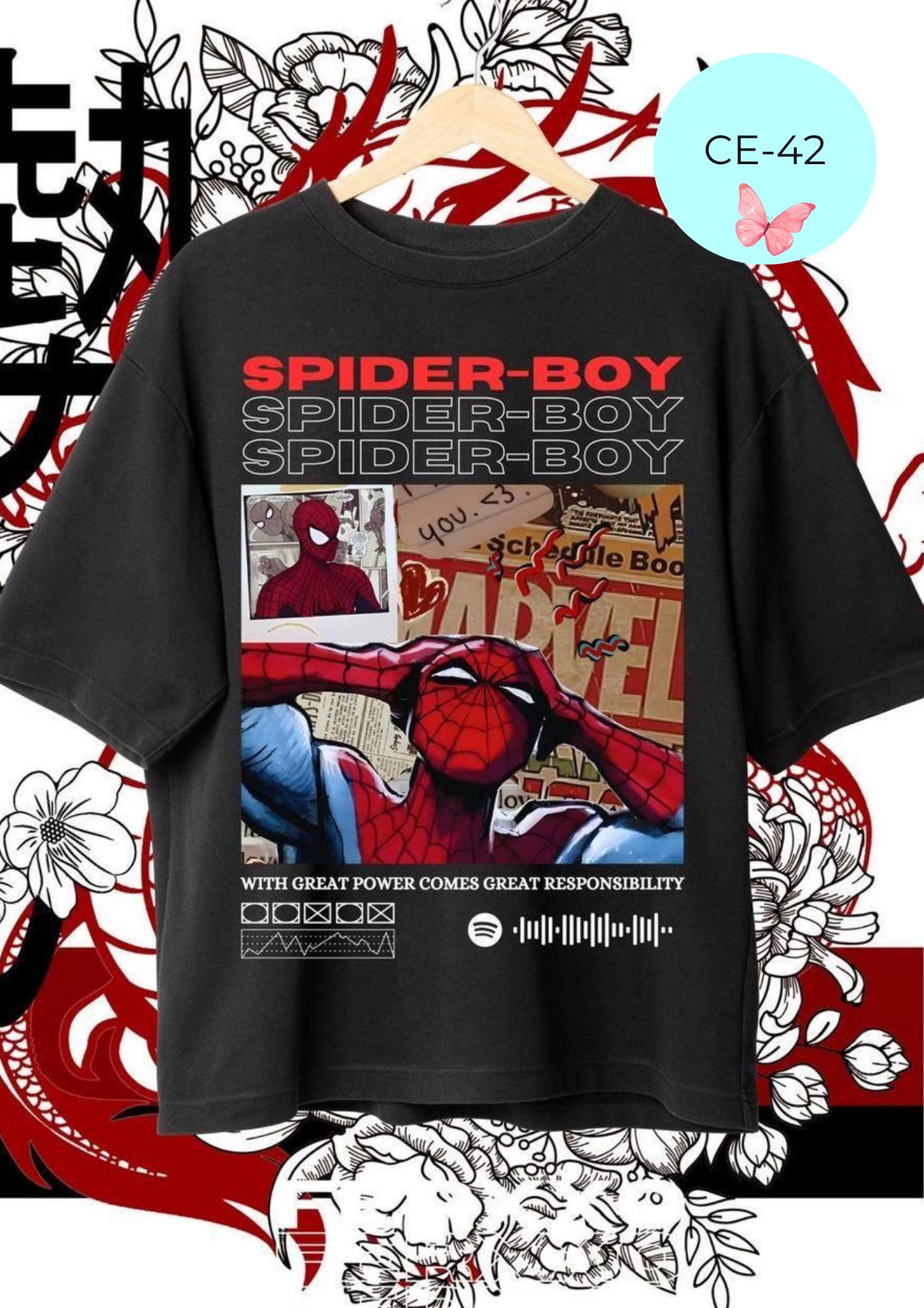 Camiseta CE-42 NEGRO