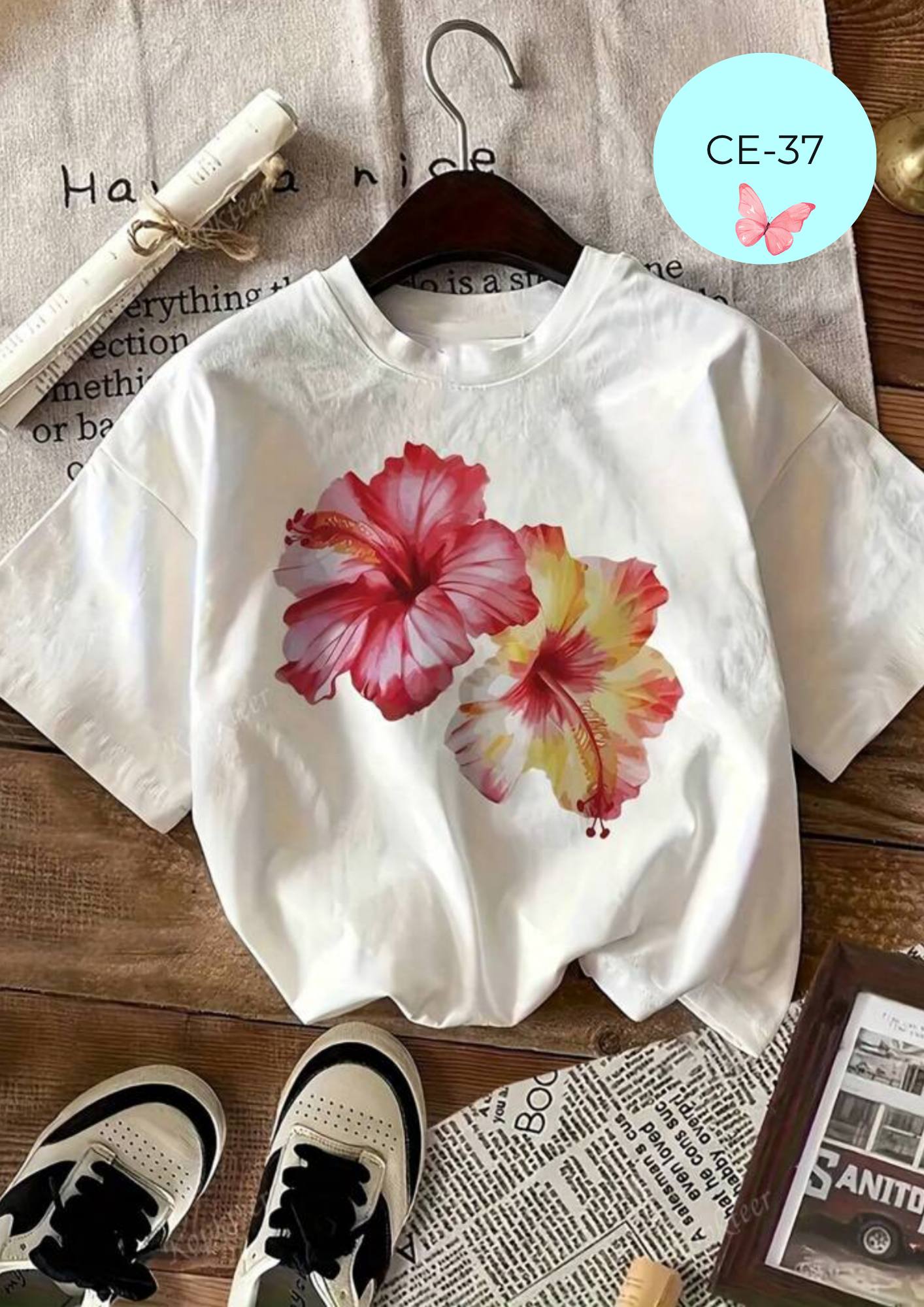 Camiseta CE-37 BLANCA