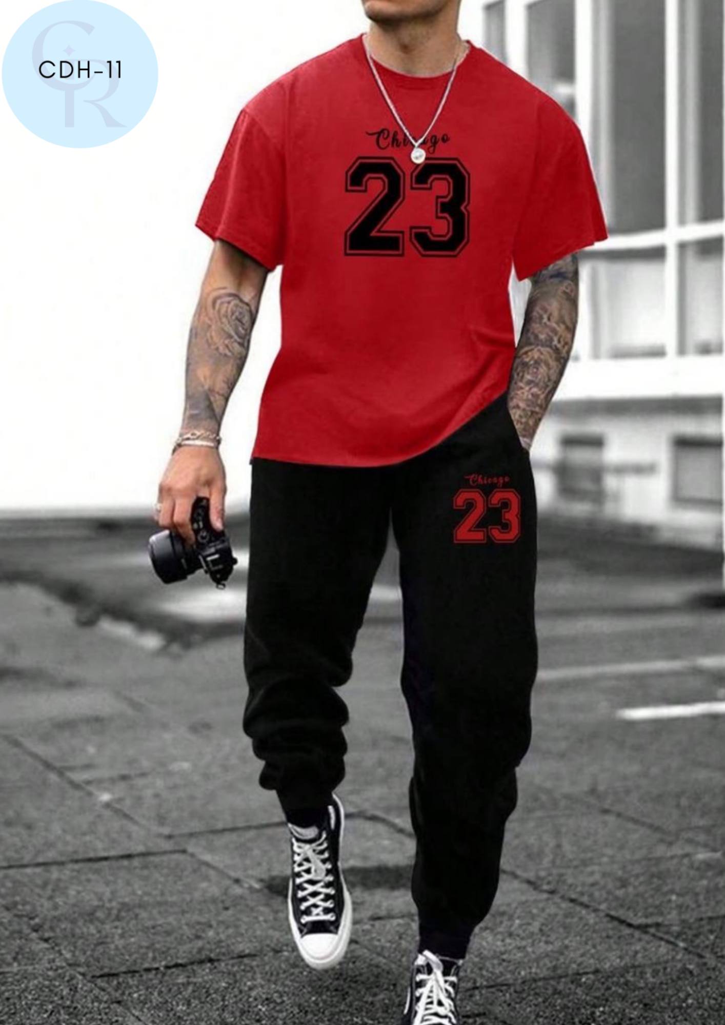 Conjunto CDH-11 ROJO/NEGRO