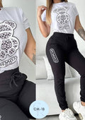 Conjunto CM-18 BLANCO/NEGRO