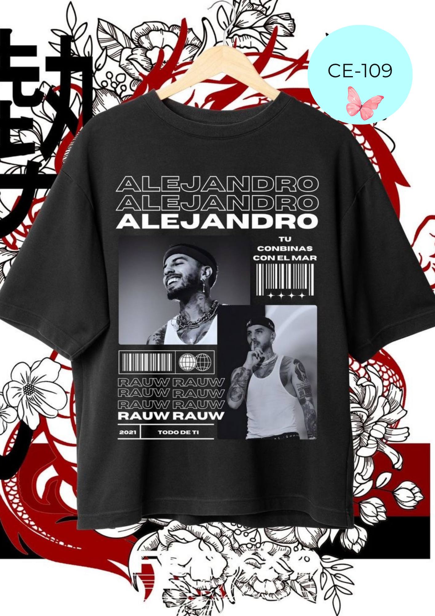 Camiseta CE-109 NEGRO