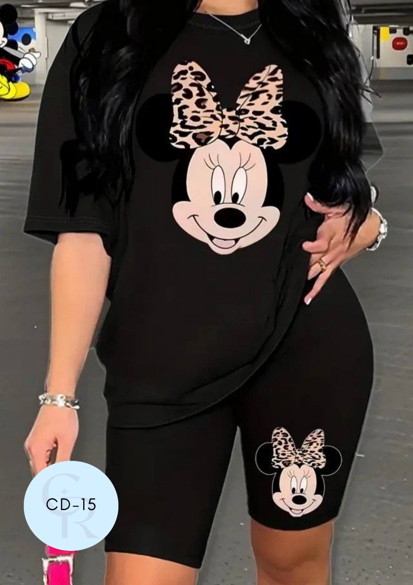 Conjunto CD-15 NEGRO