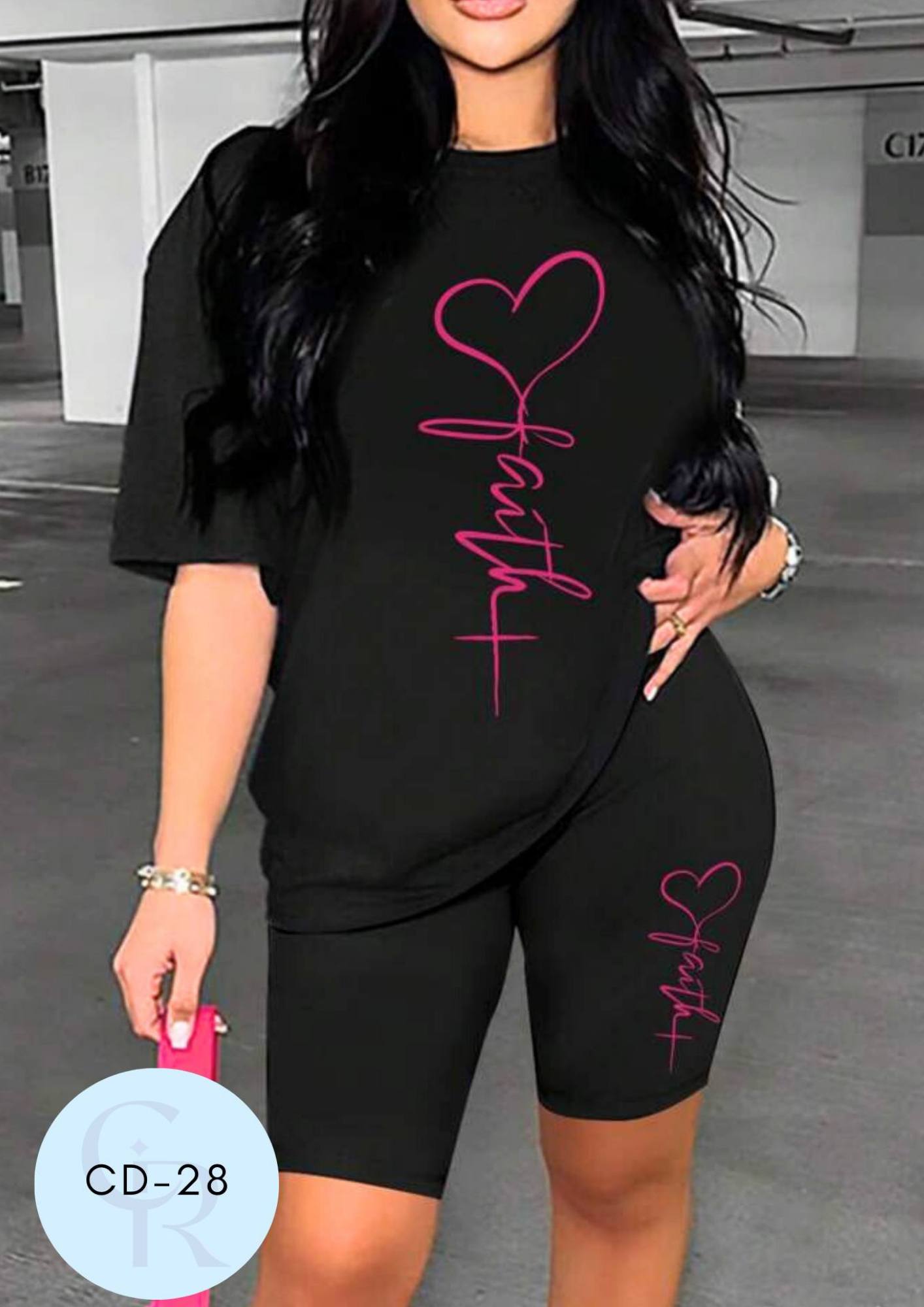 Conjunto CD-28 NEGRO