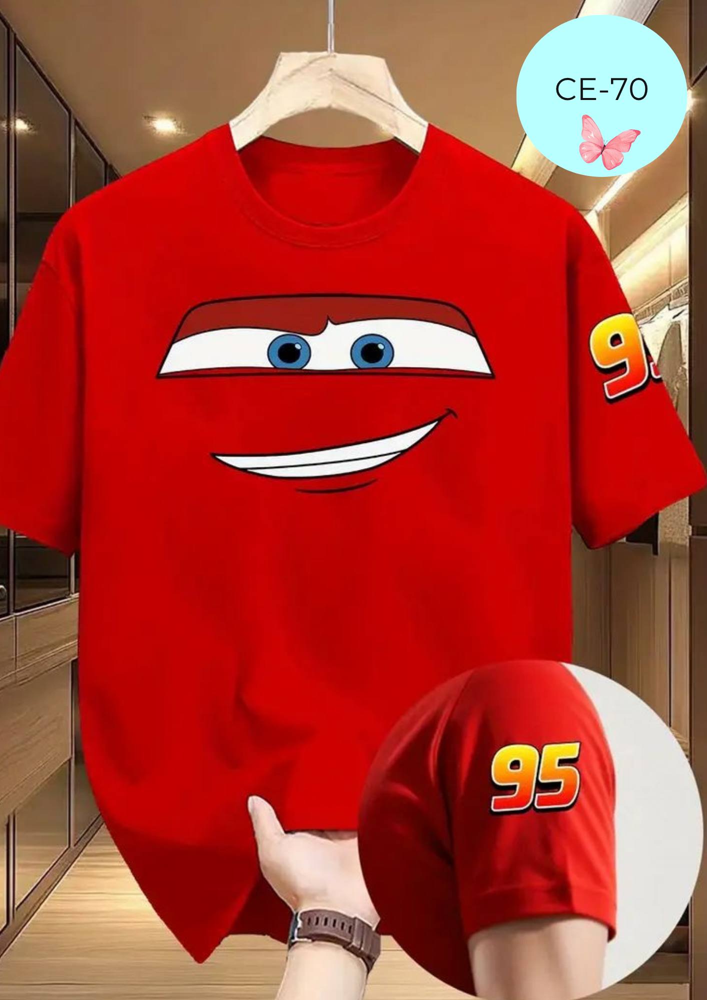 Camiseta CE-70 ROJO