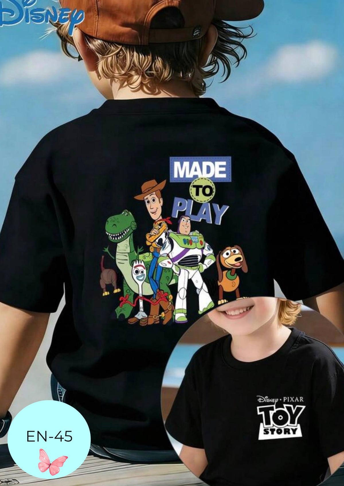Camiseta EN-45 NEGRO