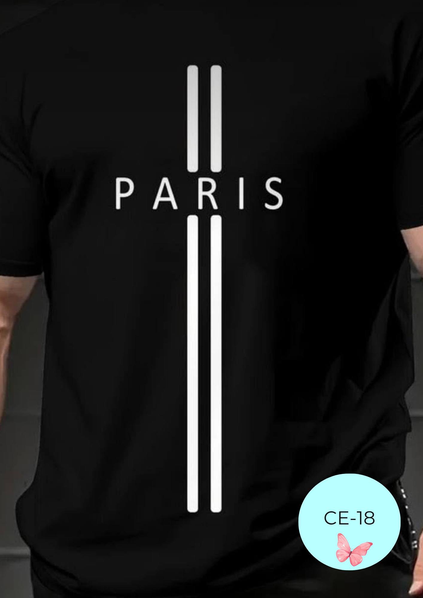 Camiseta CE-18 NEGRO