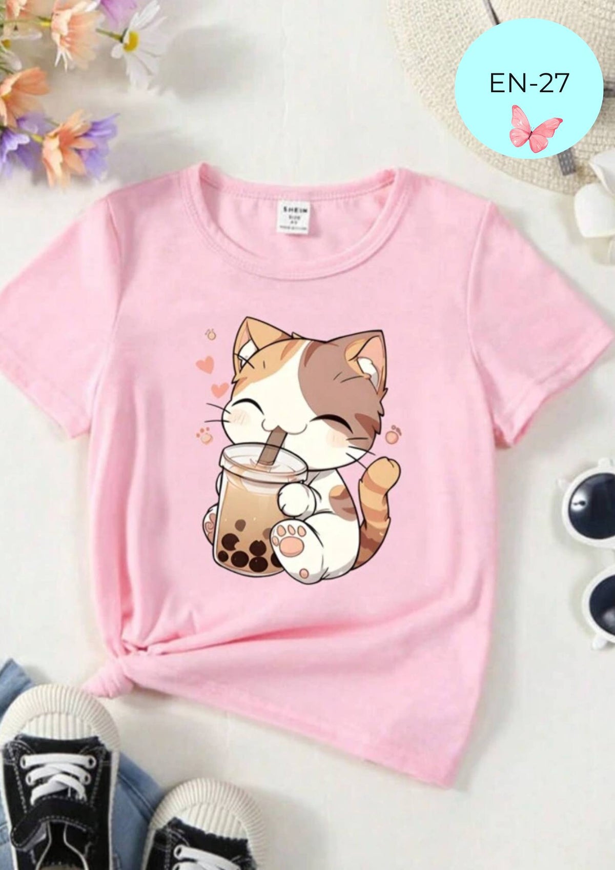 Camiseta EN-27 ROSADO