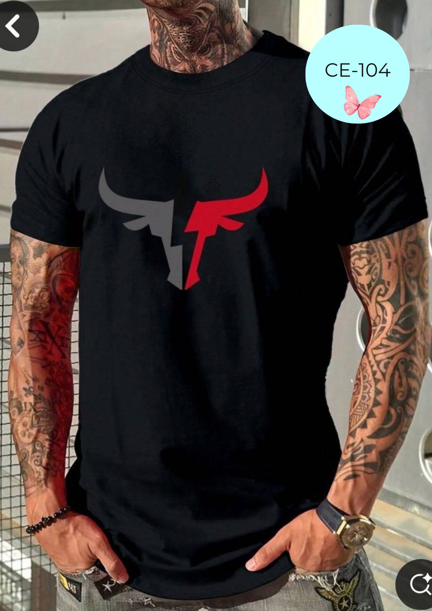 Camiseta CE-104 NEGRA