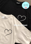 Camiseta CE-78 BLANCA/NEGRA