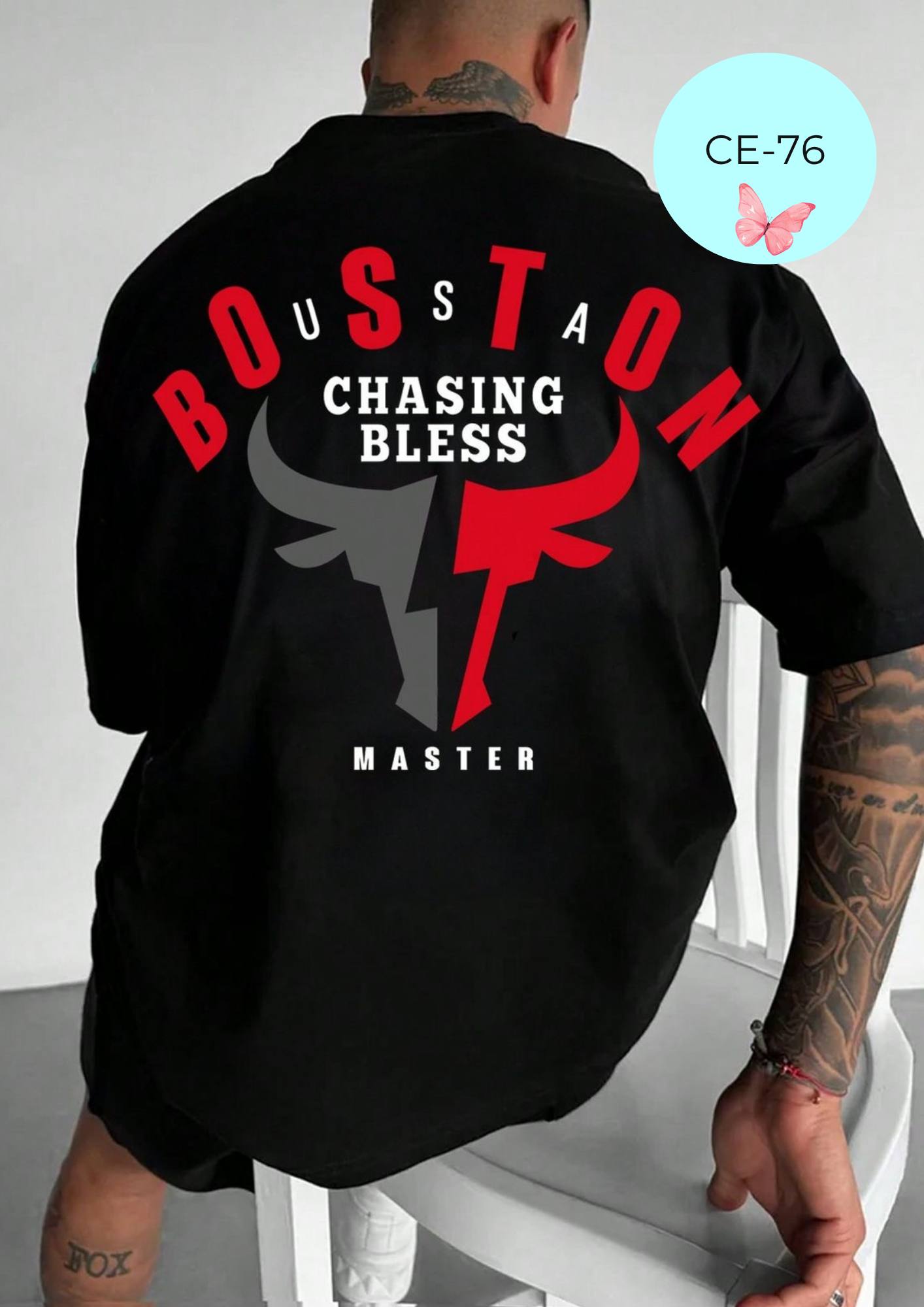 Camiseta CE-76 NEGRO